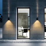 Moderne Ronde Glas IP65 Waterdichte Buiten Wandlamp - Stralend thuis Amsterdam