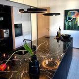 Moderne ronde LED hanglamp - Stralend thuis Amsterdam