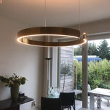 Moderne ronde LED hanglamp - Stralend thuis Amsterdam