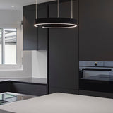 Moderne ronde LED hanglamp - Stralend thuis Amsterdam