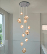 Moderne trappenkroonluchter - Stralend thuis Amsterdam