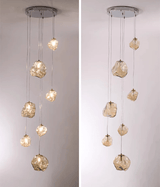 Moderne trappenkroonluchter - Stralend thuis Amsterdam