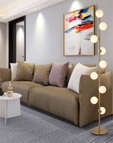 Noorse glazen vloerlamp - Stralend thuis Amsterdam