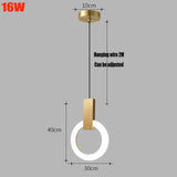 Nordic Ring Led Hanglamp - Stralend thuis Amsterdam