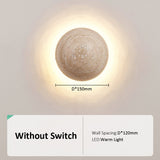 Wandlamp in Scandinavische crèmestijl