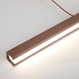 Rand industriële LED hanglamp - Stralend thuis Amsterdam