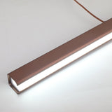 Rand industriële LED hanglamp - Stralend thuis Amsterdam