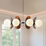 Retro Bauhaus kroonluchter - Stralend thuis Amsterdam