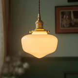 Retro messing lantaarnglas hanglamp - Stralend thuis Amsterdam