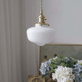 Retro messing lantaarnglas hanglamp - Stralend thuis Amsterdam