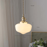 Retro messing lantaarnglas hanglamp - Stralend thuis Amsterdam