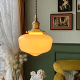 Retro messing lantaarnglas hanglamp - Stralend thuis Amsterdam