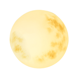 Tuinhanglamp in de vorm van een maan - Stralend thuis Amsterdam