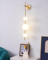 Verticale Wereldbol Wandlamp - Stralend thuis Amsterdam