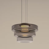 Glazen hanglampen in Bauhaus stijl