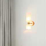 Dubbele kop glazen wandlamp LED Sconce