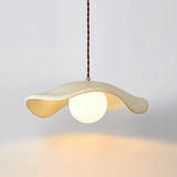 Creatieve Wabi Sabi eetkamer hanglamp met lotusbladeren