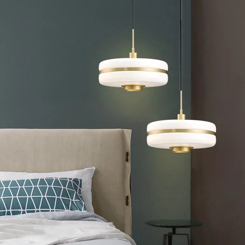 Scandinavische luxe glazen hanglamp