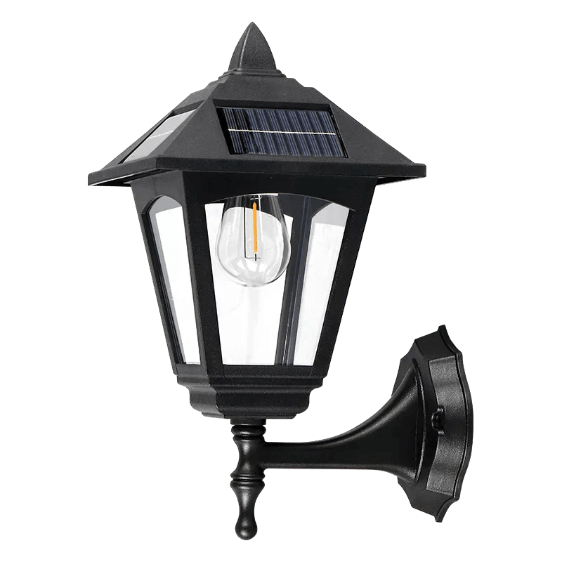 1+1 GRATIS Klassieke Draadloze Zonne - energie Wandlamp - Stralend thuis Amsterdam