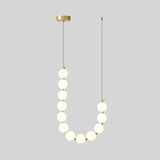 Luxe Witte Ketting Kroonluchter