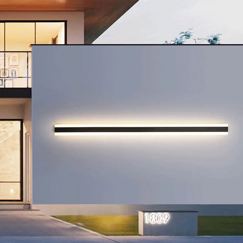 Gestreepte Wandlamp