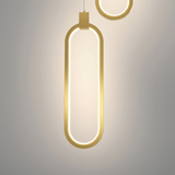2 - Lichts Cirkel Hanglamp Goud Messing Gecharmeerd - Stralend thuis Amsterdam