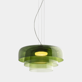 Hanglamp van noors glas