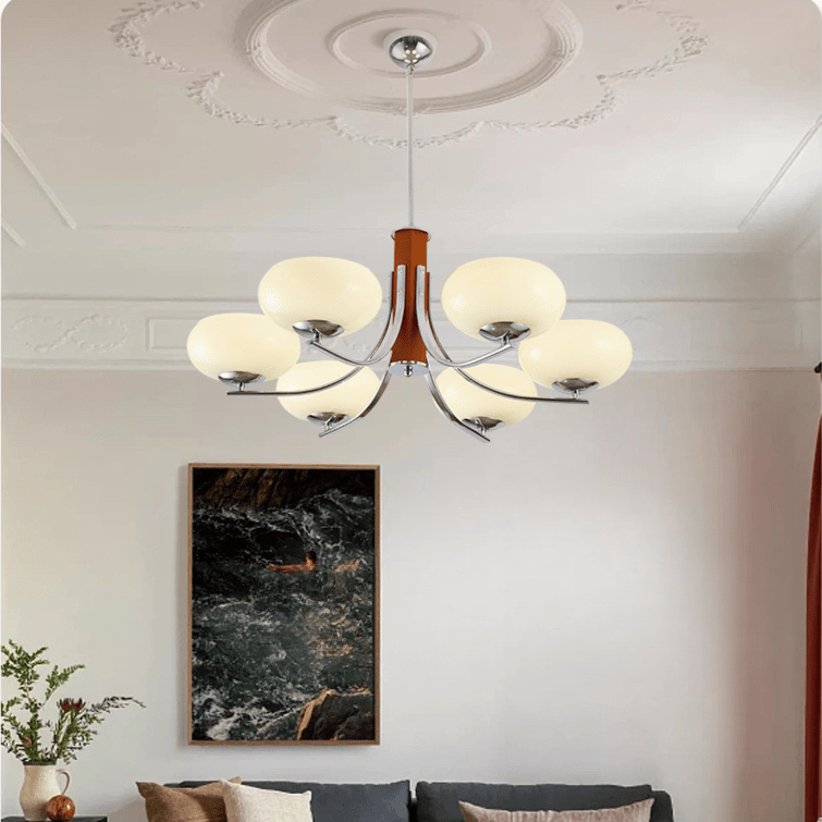 3/5 Hoofd Bauhaus kroonluchter - Stralend thuis Amsterdam