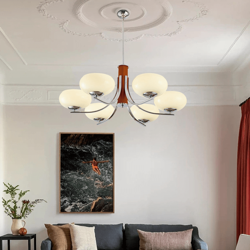 3/5 Hoofd Bauhaus kroonluchter - Stralend thuis Amsterdam