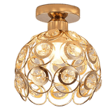 Prachtige Gouden Luxe Bal Hal Plafondlamp