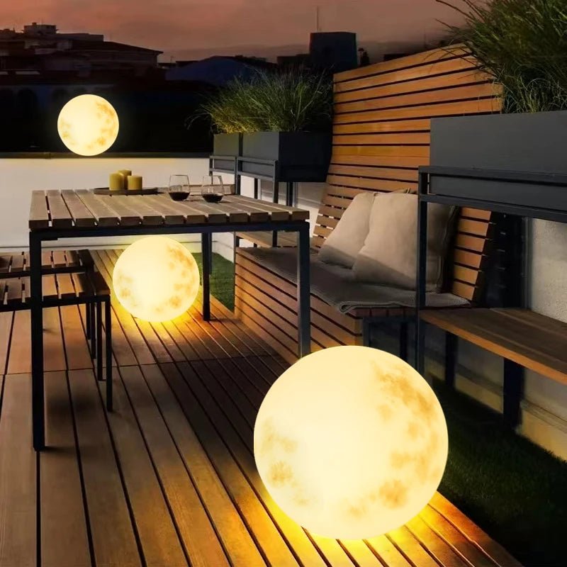 Moonlamp™ | Tuinlamp in de vorm van een maan