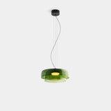 Hanglamp van noors glas