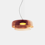 Hanglamp van noors glas