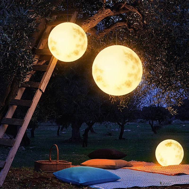 Moonlamp™ | Tuinlamp in de vorm van een maan