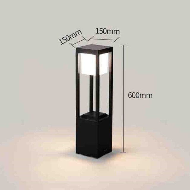 60cm Nimbus Cube buitenlamp op zonne - energie - Stralend thuis Amsterdam