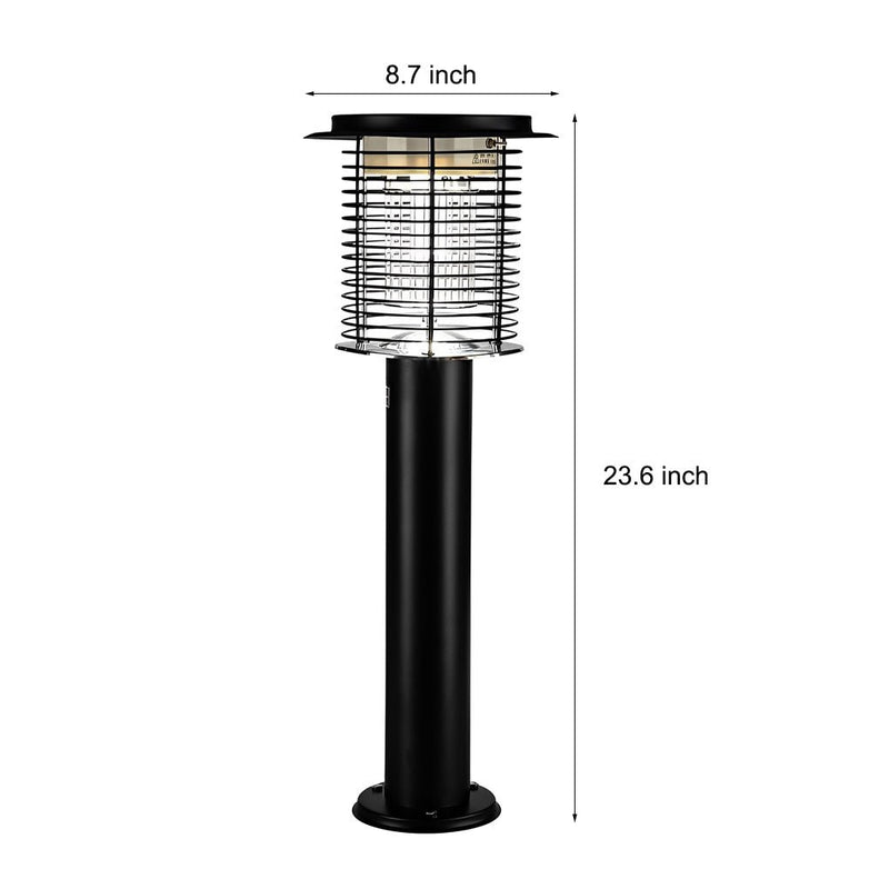 Waterdichte USB zonne dubbel licht frequentie trillingen mug killer lamp