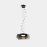 Hanglamp van noors glas