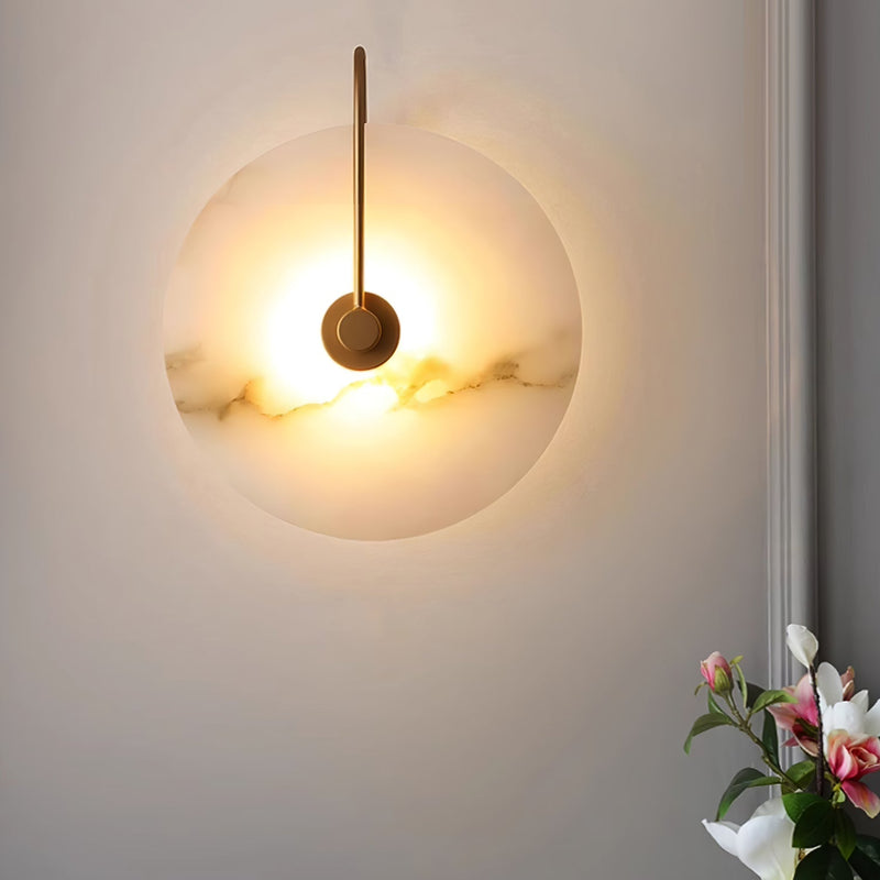 Albaster LED Wandlamp