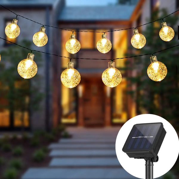 Solarite - Waterdichte LED-feeverlichting op zonne-energie voor buiten
