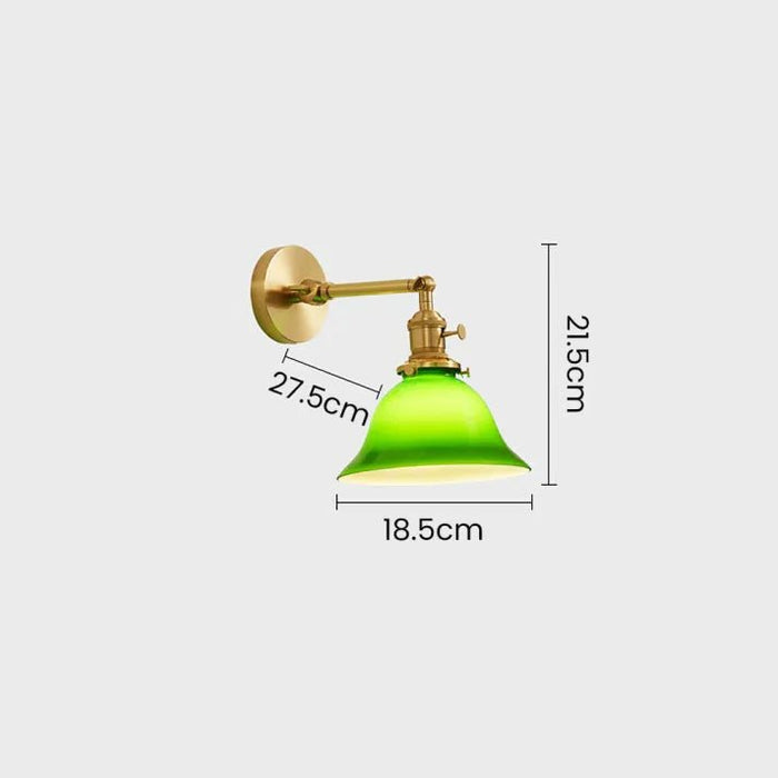 Design wandlamp Sovrano groen W 5741 G - Lampen Design wandlamp Sovrano groen W 5741 G - Lampen