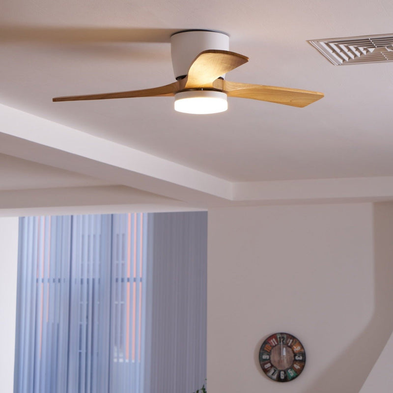 Houten Plafondventilatorlamp