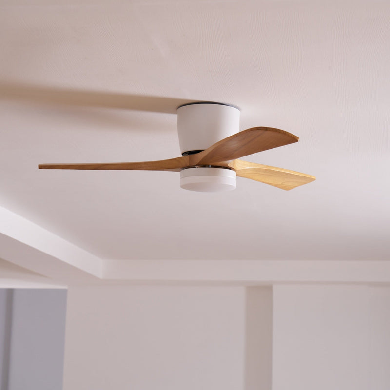 Houten Plafondventilatorlamp