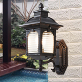Wandlamp Antiek Glas