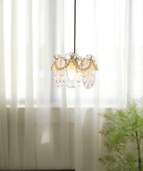 Bloemen Glazen Hanglamp