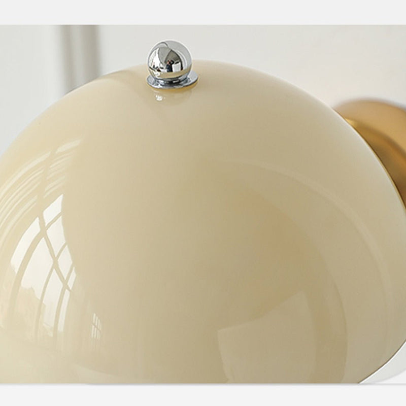 Paddestoel Wandlamp Crème