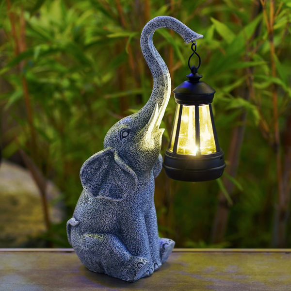 Gentle™ | Tuinlamp met olifant