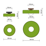 Moderne Ronde Plafondlamp