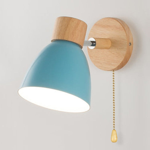 Yadiel - Scandinavische hangende wandlamp van hout
