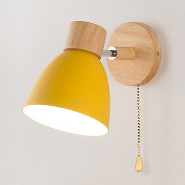Yadiel - Scandinavische hangende wandlamp van hout