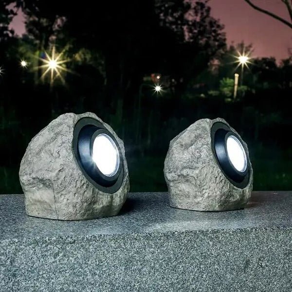 300 Stuks Lichtgevende Stenen Op Zonne-energie - Witte Lichtkiezelstenen Voor Tuin, Pad En Vijver